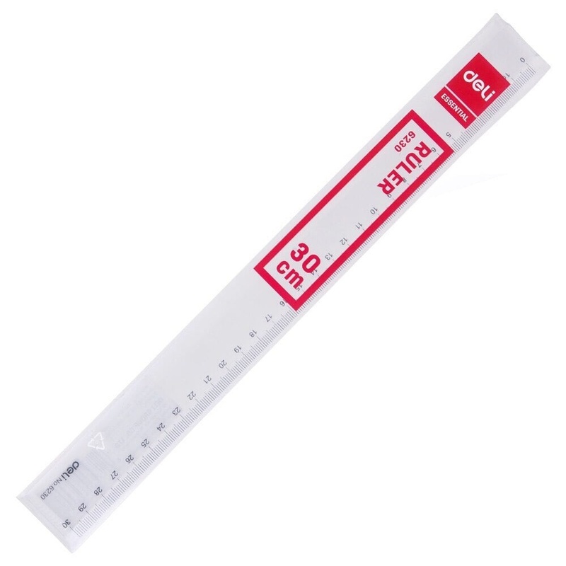 Thước kẻ nhựa 30cm